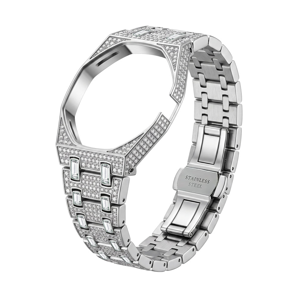 AM Jewels Strap Exclusive Bioceramic Case & Bioceramic Strap Full Diamond