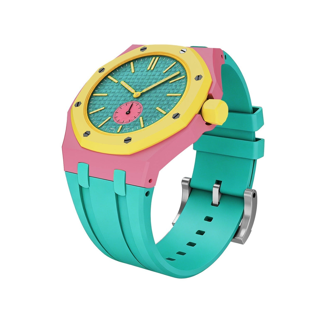 AM Jewels Strap Exclusive Bioceramic Case & Silicone Strap