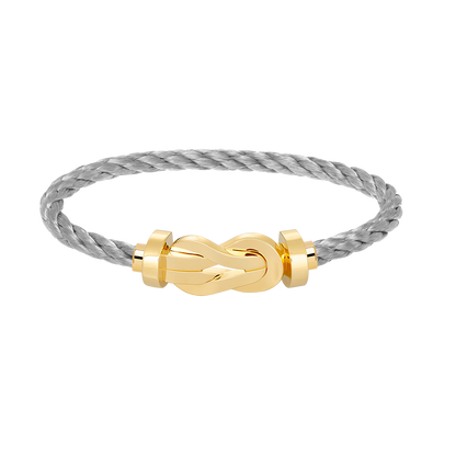 [Am jewelry]CHANCE LARGE 8 FIGURE BUCKLE NO DIAMOND BRACELET GOLD
