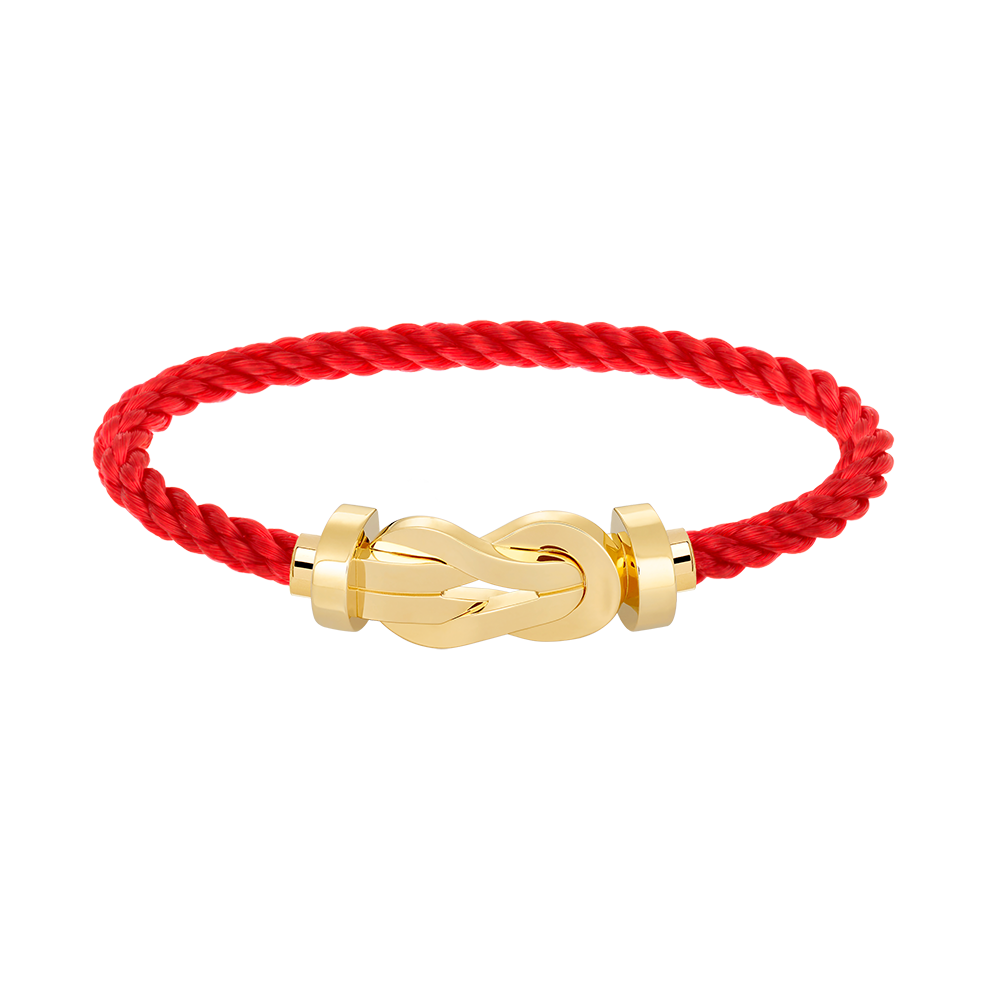 [Am jewelry]CHANCE LARGE 8 FIGURE BUCKLE NO DIAMOND BRACELET GOLD