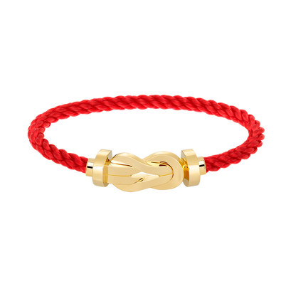[Am jewelry]CHANCE LARGE 8 FIGURE BUCKLE NO DIAMOND BRACELET GOLD