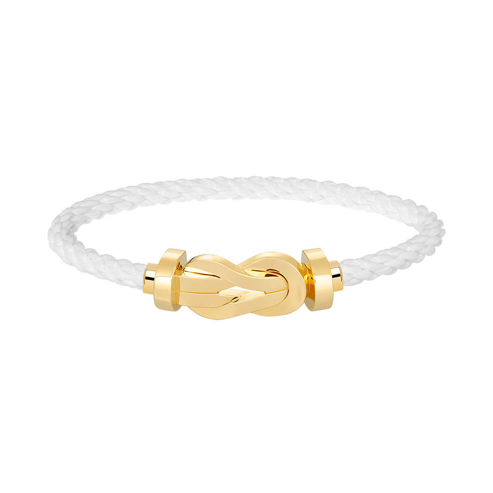 [Am jewelry]CHANCE LARGE 8 FIGURE BUCKLE NO DIAMOND BRACELET GOLD