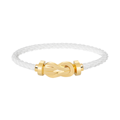 [Am jewelry]CHANCE LARGE 8 FIGURE BUCKLE NO DIAMOND BRACELET GOLD