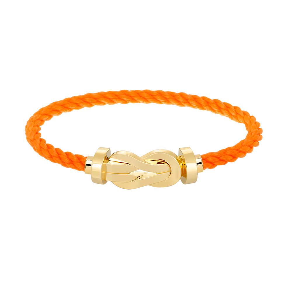 [Am jewelry]CHANCE LARGE 8 FIGURE BUCKLE NO DIAMOND BRACELET GOLD