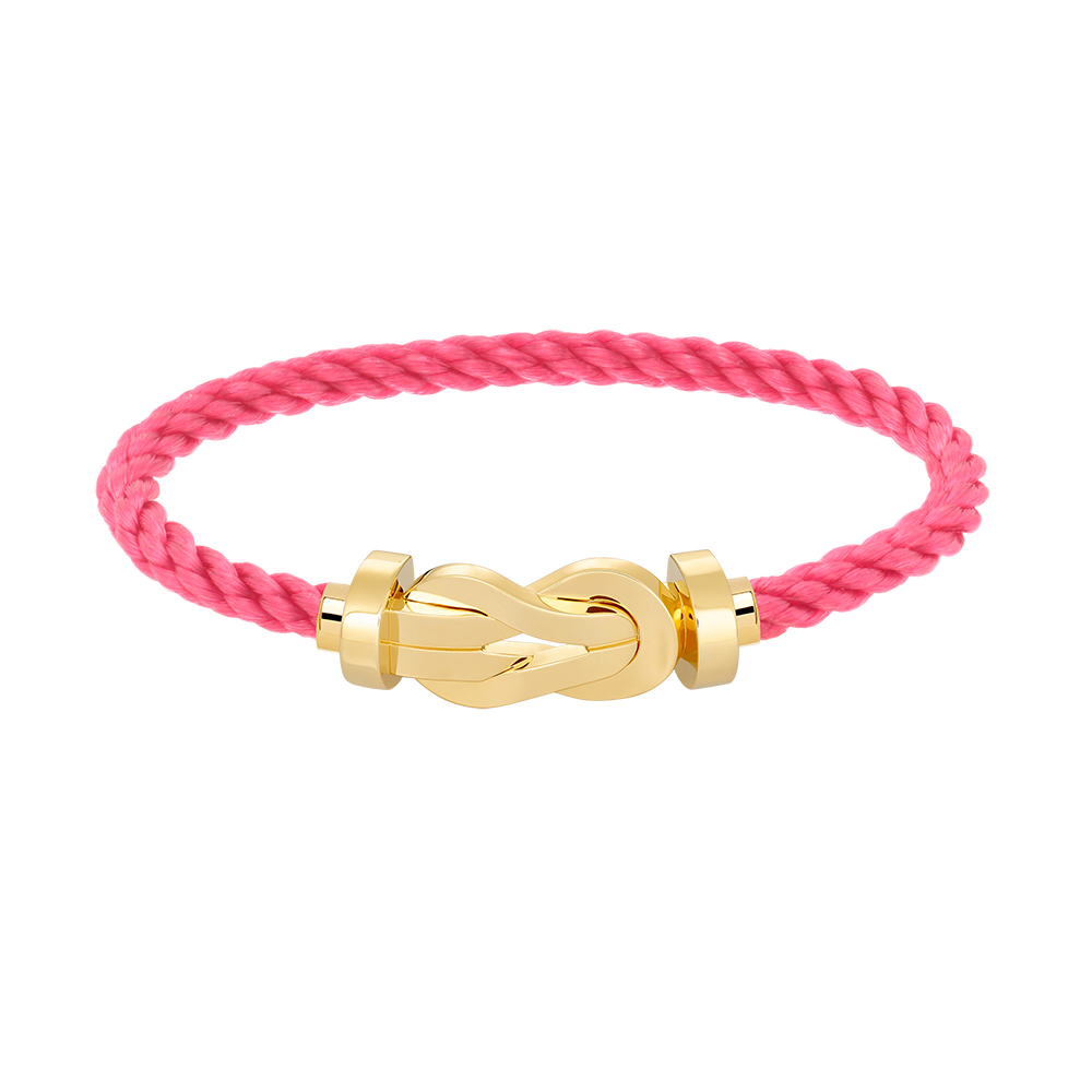 [Am jewelry]CHANCE LARGE 8 FIGURE BUCKLE NO DIAMOND BRACELET GOLD