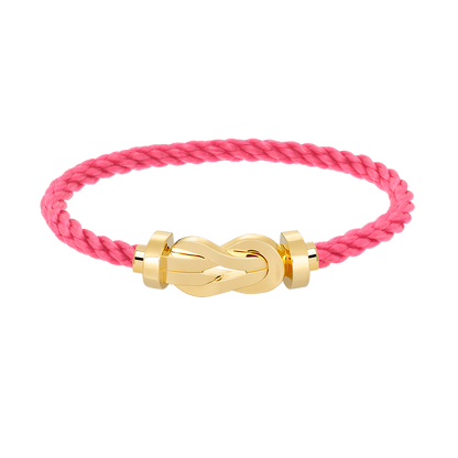 [Am jewelry]CHANCE LARGE 8 FIGURE BUCKLE NO DIAMOND BRACELET GOLD