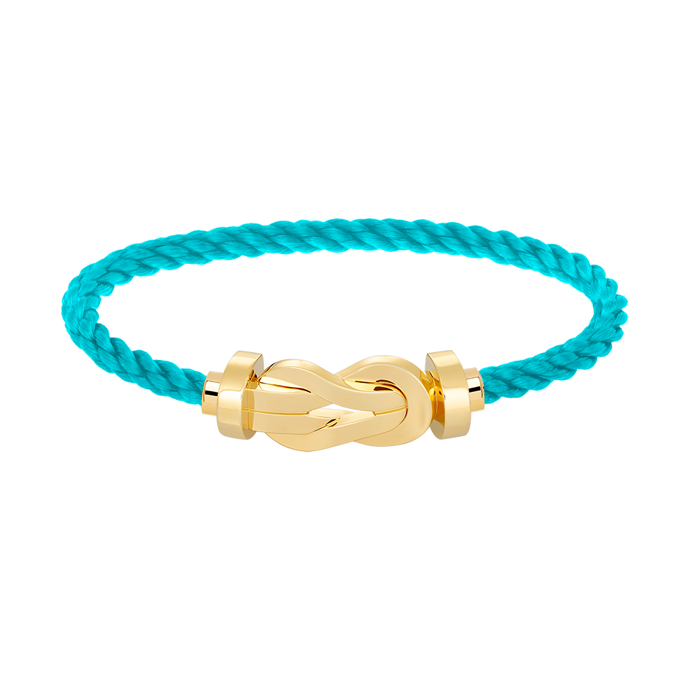[Am jewelry]CHANCE LARGE 8 FIGURE BUCKLE NO DIAMOND BRACELET GOLD