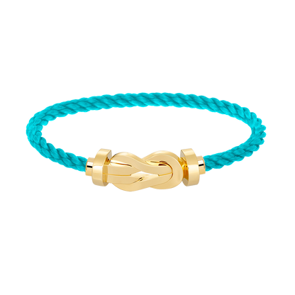 [Am jewelry]CHANCE LARGE 8 FIGURE BUCKLE NO DIAMOND BRACELET GOLD