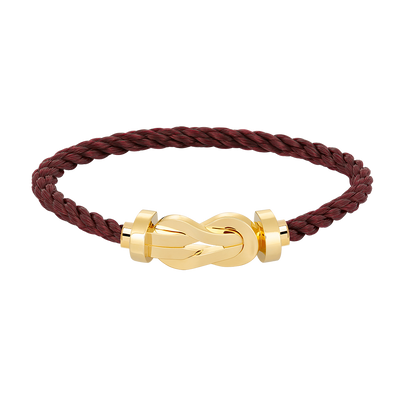 [Am jewelry]CHANCE LARGE 8 FIGURE BUCKLE NO DIAMOND BRACELET GOLD
