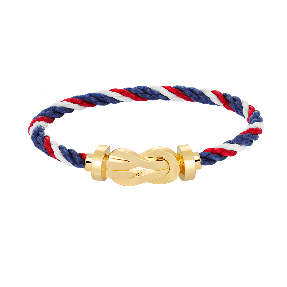 [Am jewelry]CHANCE LARGE 8 FIGURE BUCKLE NO DIAMOND BRACELET GOLD
