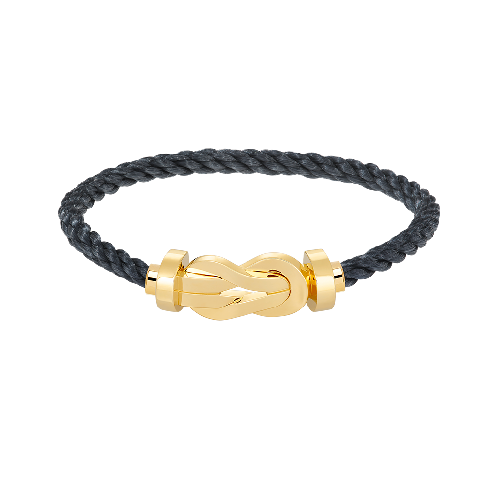 [Am jewelry]CHANCE LARGE 8 FIGURE BUCKLE NO DIAMOND BRACELET GOLD