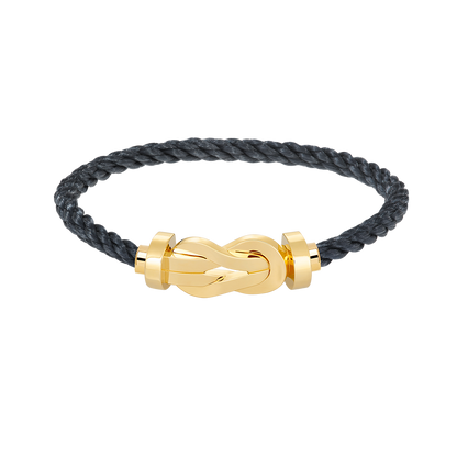 [Am jewelry]CHANCE LARGE 8 FIGURE BUCKLE NO DIAMOND BRACELET GOLD