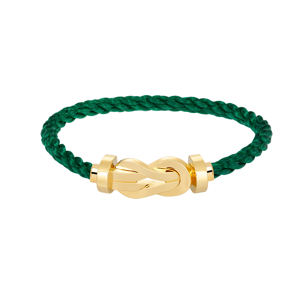 [Am jewelry]CHANCE LARGE 8 FIGURE BUCKLE NO DIAMOND BRACELET GOLD