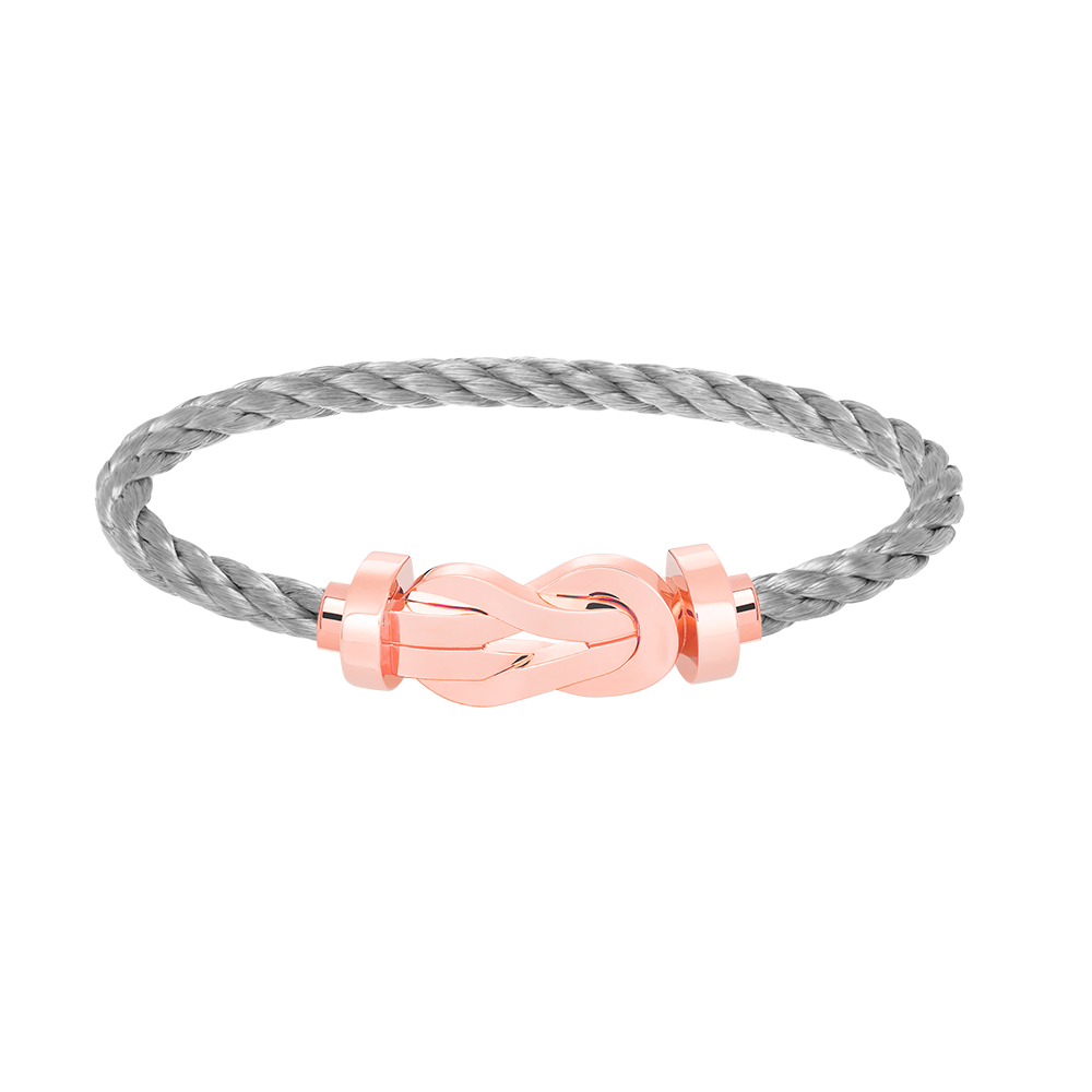 [Am jewelry]CHANCE LARGE 8 FIGURE BUCKLE NO DIAMOND BRACELET ROSE GOLD