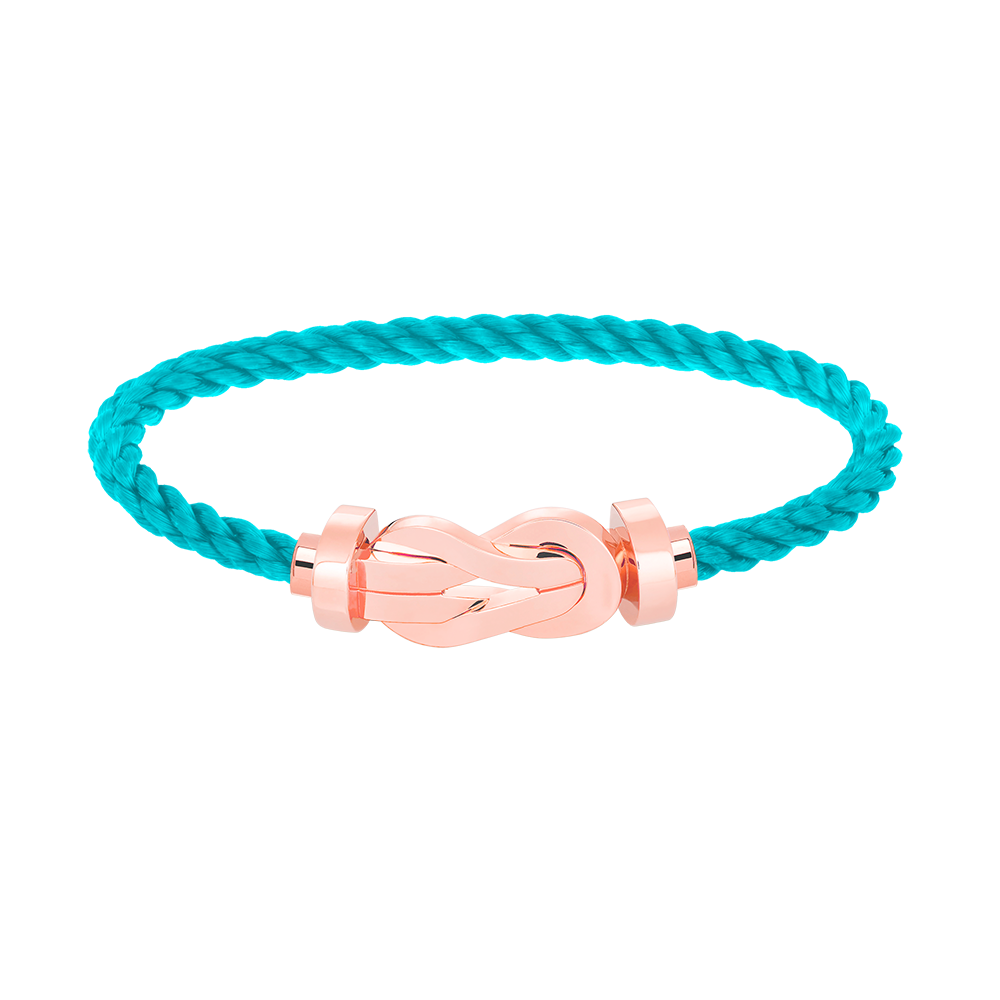 [Am jewelry]CHANCE LARGE 8 FIGURE BUCKLE NO DIAMOND BRACELET ROSE GOLD