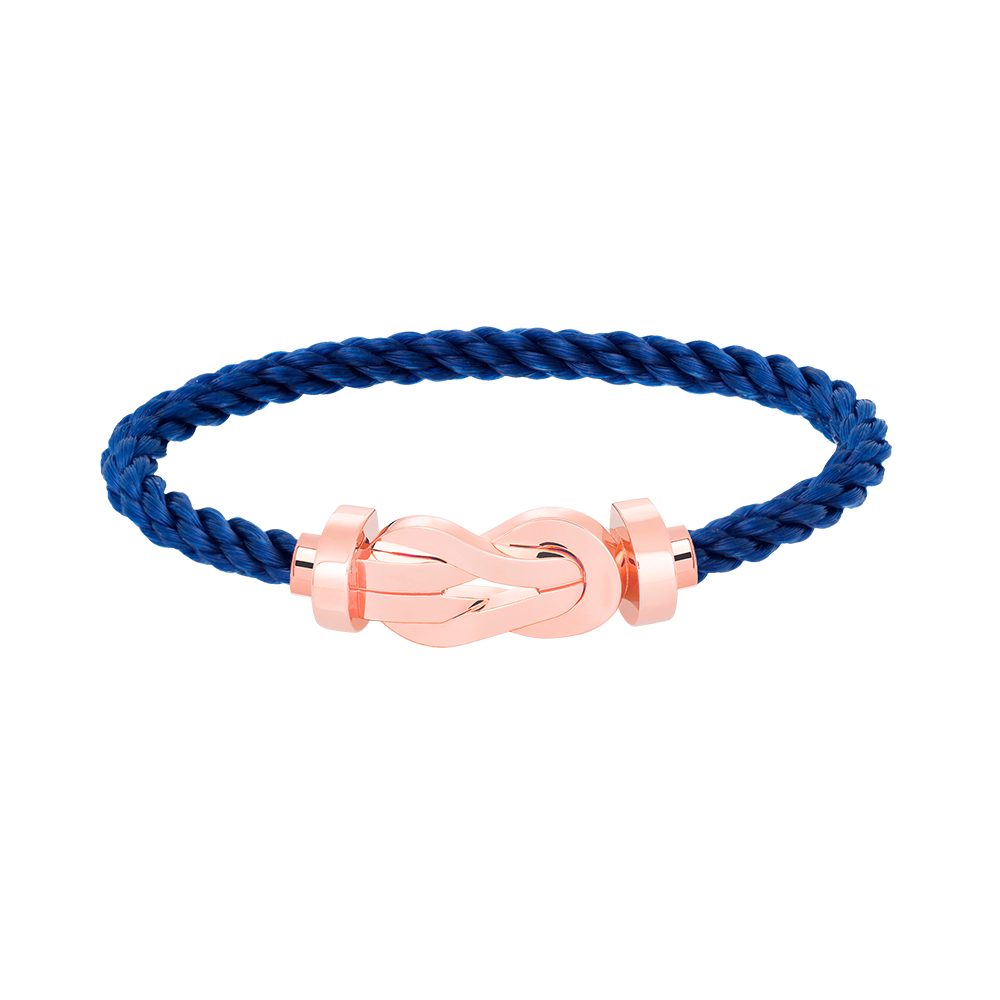 [Am jewelry]CHANCE LARGE 8 FIGURE BUCKLE NO DIAMOND BRACELET ROSE GOLD