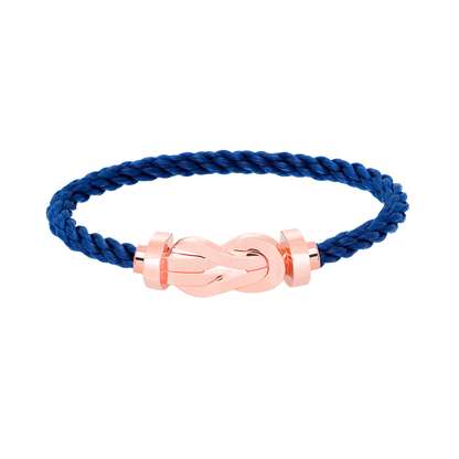 [Am jewelry]CHANCE LARGE 8 FIGURE BUCKLE NO DIAMOND BRACELET ROSE GOLD