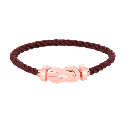 [Am jewelry]CHANCE LARGE 8 FIGURE BUCKLE NO DIAMOND BRACELET ROSE GOLD