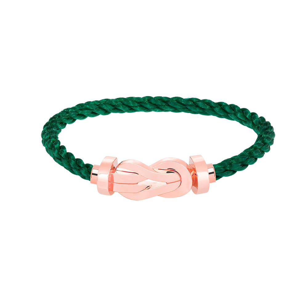 [Am jewelry]CHANCE LARGE 8 FIGURE BUCKLE NO DIAMOND BRACELET ROSE GOLD