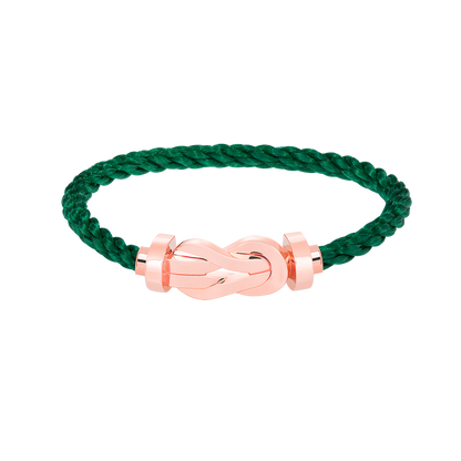 [Am jewelry]CHANCE LARGE 8 FIGURE BUCKLE NO DIAMOND BRACELET ROSE GOLD