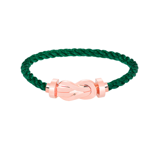 [Am jewelry]CHANCE LARGE 8 FIGURE BUCKLE NO DIAMOND BRACELET ROSE GOLD