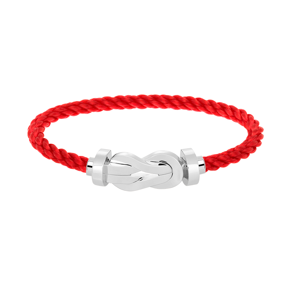[Am jewelry]CHANCE LARGE 8 FIGURE BUCKLE NO DIAMOND BRACELET SILVER