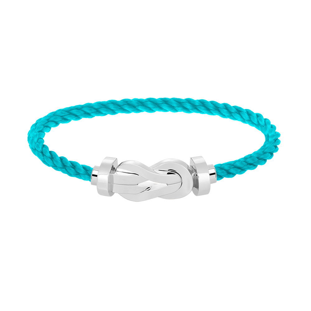[Am jewelry]CHANCE LARGE 8 FIGURE BUCKLE NO DIAMOND BRACELET SILVER