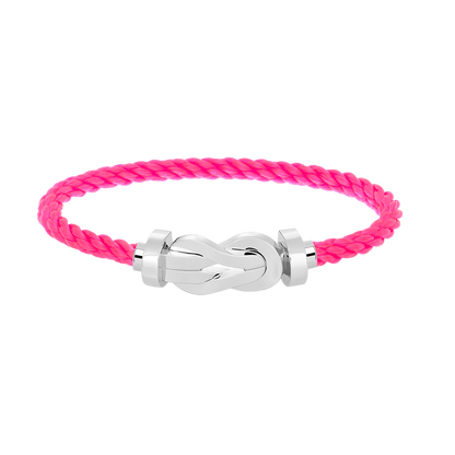 [Am jewelry]CHANCE LARGE 8 FIGURE BUCKLE NO DIAMOND BRACELET SILVER