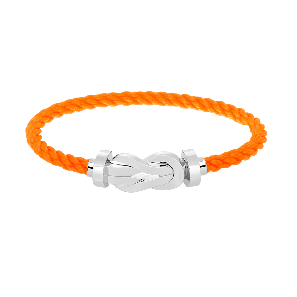 [Am jewelry]CHANCE LARGE 8 FIGURE BUCKLE NO DIAMOND BRACELET SILVER