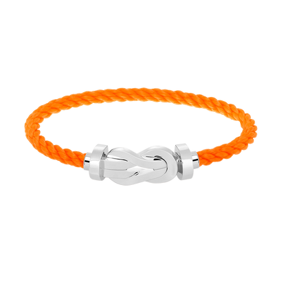 [Am jewelry]CHANCE LARGE 8 FIGURE BUCKLE NO DIAMOND BRACELET SILVER