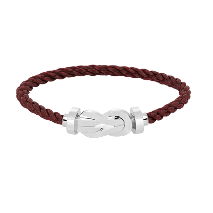 [Am jewelry]CHANCE LARGE 8 FIGURE BUCKLE NO DIAMOND BRACELET SILVER