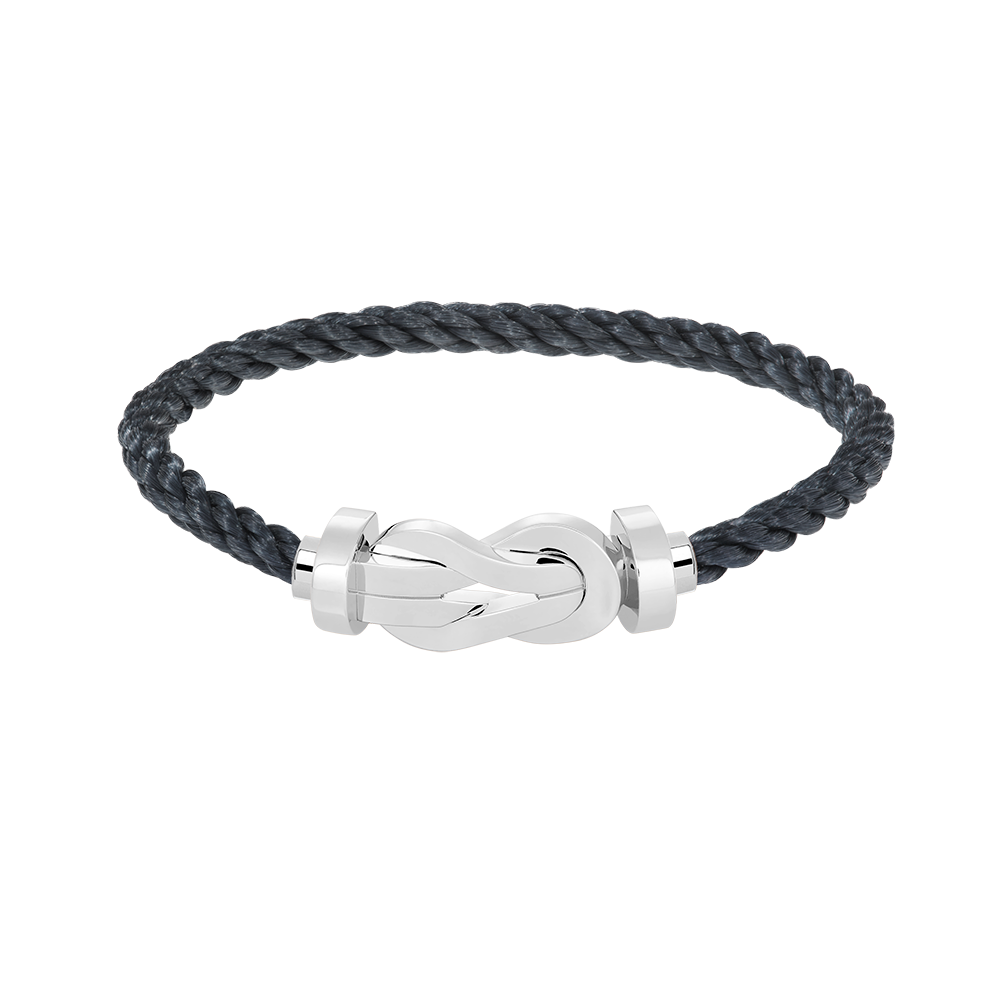 [Am jewelry]CHANCE LARGE 8 FIGURE BUCKLE NO DIAMOND BRACELET SILVER