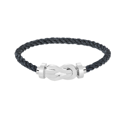 [Am jewelry]CHANCE LARGE 8 FIGURE BUCKLE NO DIAMOND BRACELET SILVER