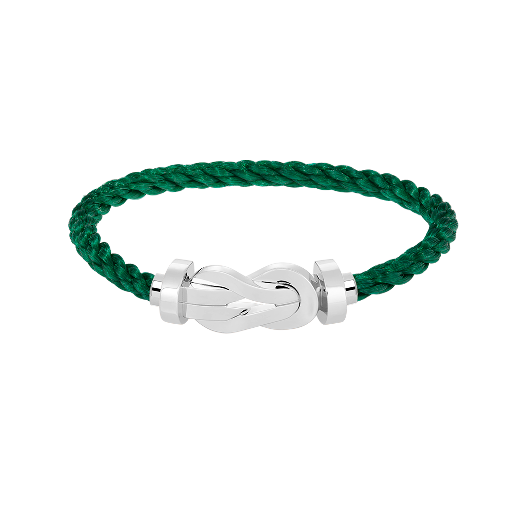 [Am jewelry]CHANCE LARGE 8 FIGURE BUCKLE NO DIAMOND BRACELET SILVER