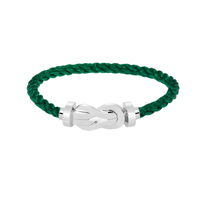 [Am jewelry]CHANCE LARGE 8 FIGURE BUCKLE NO DIAMOND BRACELET SILVER