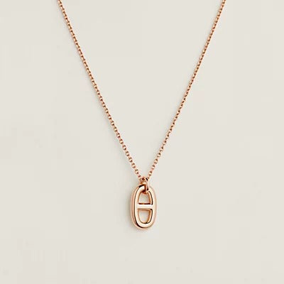[Am jewelry]HM PIG NOSE NECKLACE