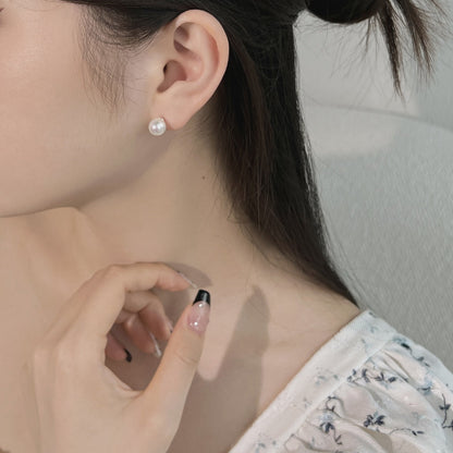 [Am jewelry]Delicate Pearl Earrings