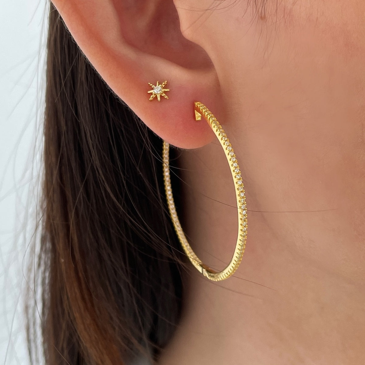[Am jewelry]Popular Large Hoop Earrings