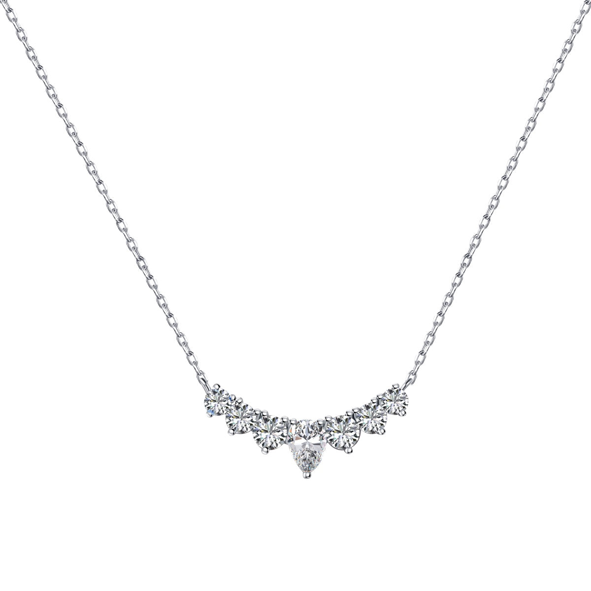 [Am jewelry]Dainty Colorful Heart Necklace