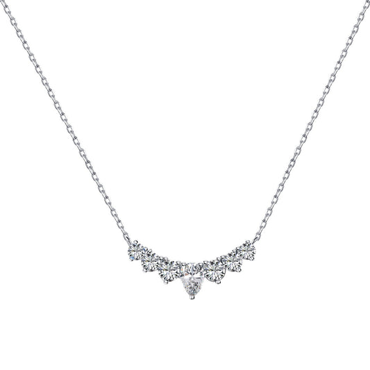 [Am jewelry]Dainty Colorful Heart Necklace