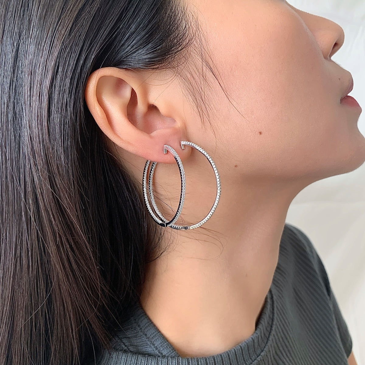 [Am jewelry]Popular Large Hoop Earrings