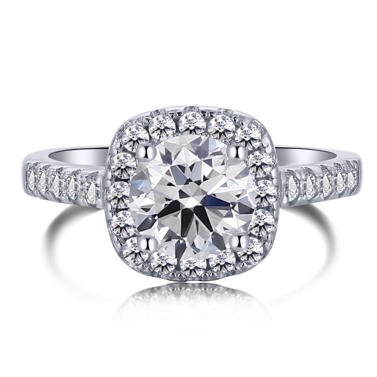 [Am jewelry]Dazzling Resplendent Round Cut Wedding Ring