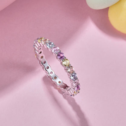[Am jewelry]Dazzling Resplendent Round Cut Party Ring