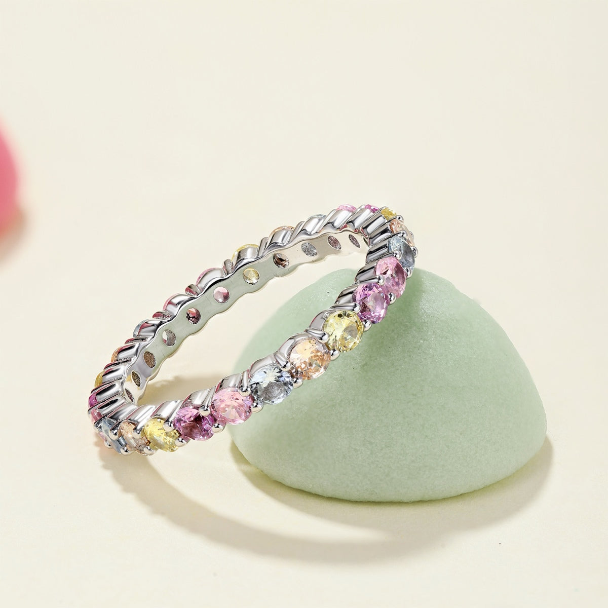 [Am jewelry]Dazzling Resplendent Round Cut Party Ring