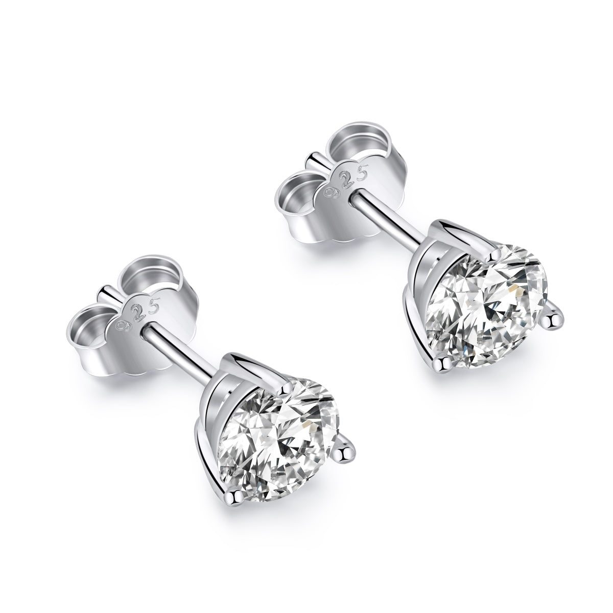 [Am jewelry]Dainty Round Shape Earrings