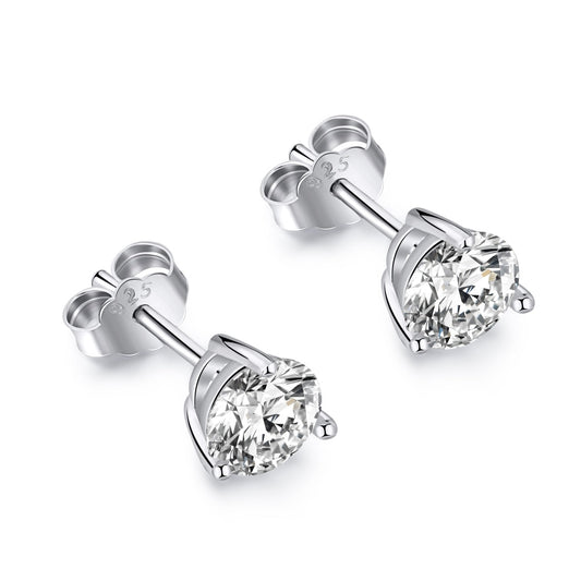 [Am jewelry]Dainty Round Shape Earrings