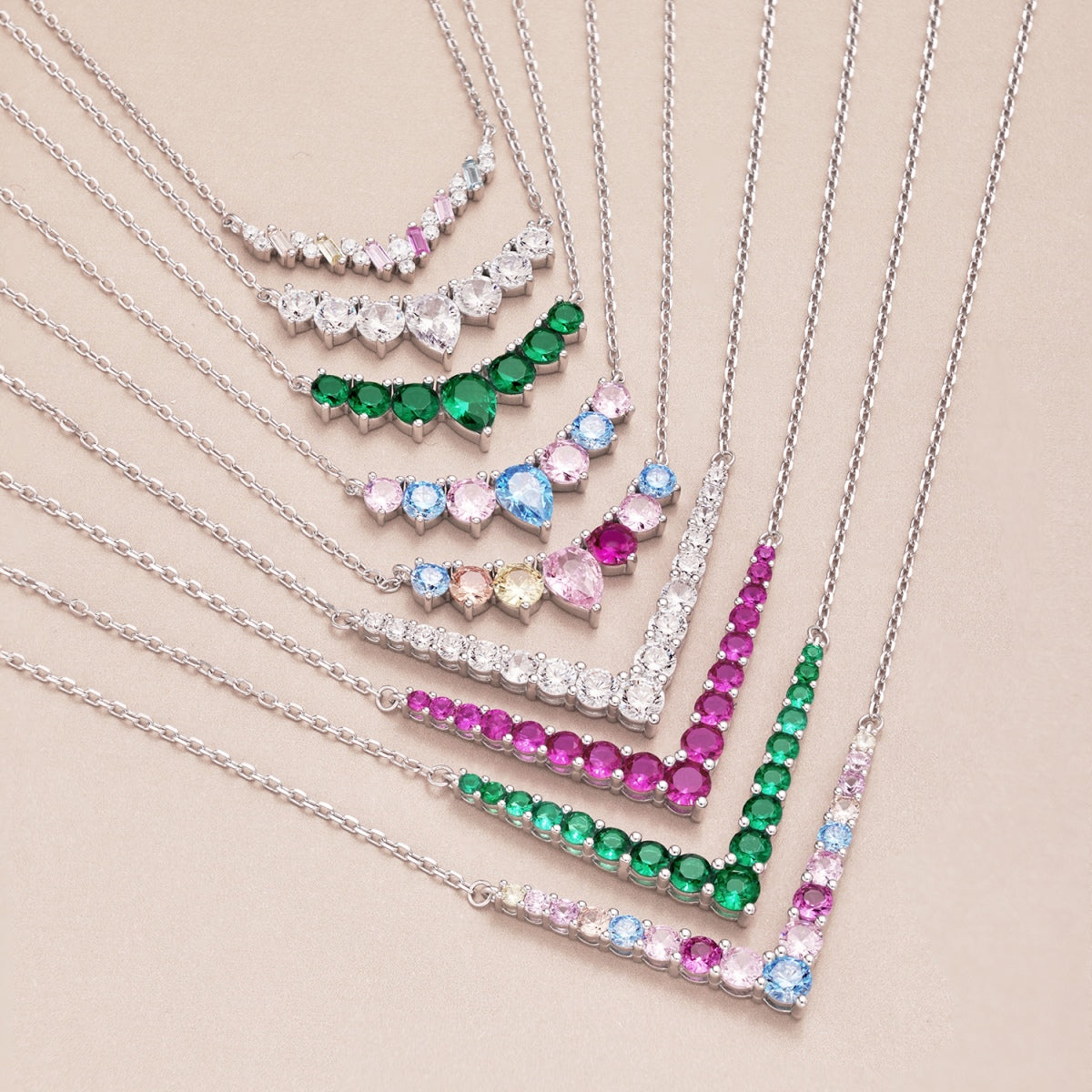 [Am jewelry]Ornate Round Cut Necklace
