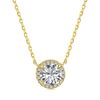 [Am jewelry]Luxurious Round Cut Necklace