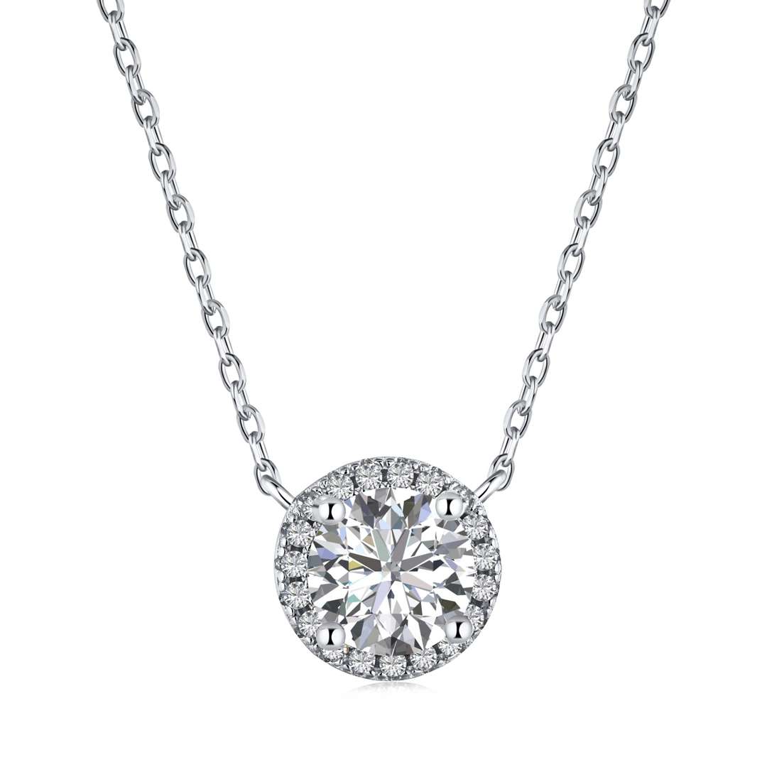 [Am jewelry]Luxurious Round Cut Necklace
