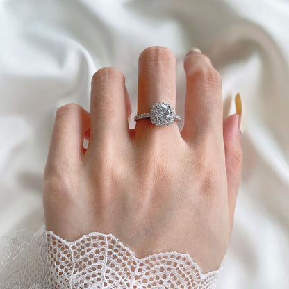 [Am jewelry]Dazzling Resplendent Round Cut Wedding Ring